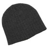 Heather Knit Beanies Black Heather